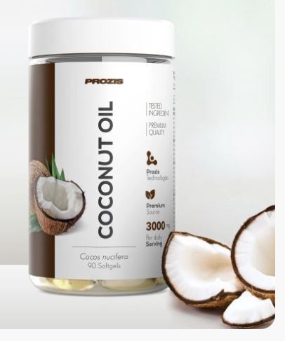 VIRGIN COCONUT OIL 90 SOFTGELS - PROZIS