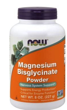 MAGNESIO BISGLICINATO POWDER 227 GR - NOW