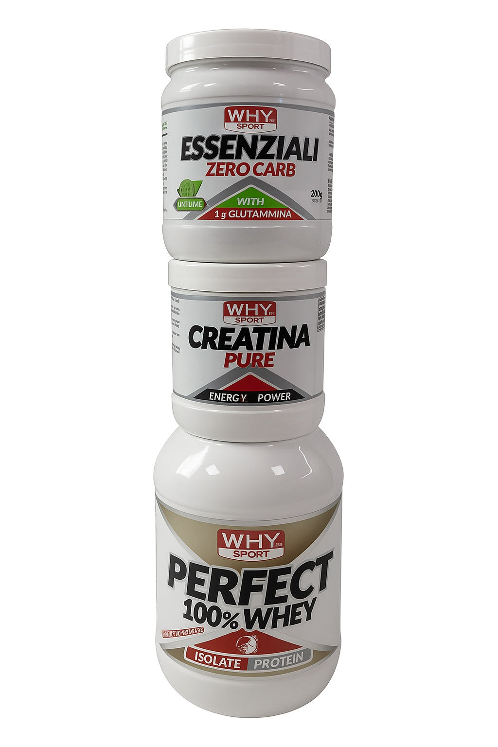 Promo Why Sport (Proteine + Creatina + Essenziali)