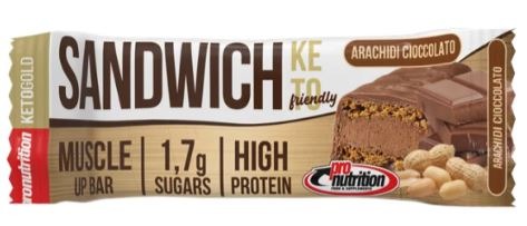 SANDWICH KETO BAR 57GR - PRONUTRITION