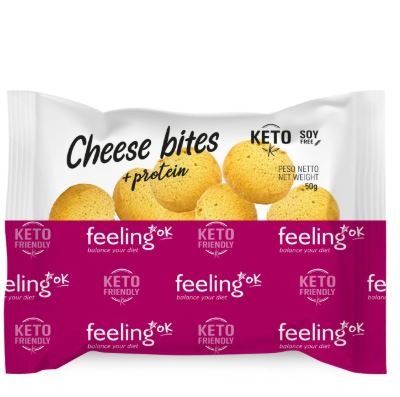 CHEESE BITES 50 GR - FEELING OK