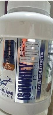 ISOWHEY PURE ZERO 92% 2.27KG - TSUNAMI