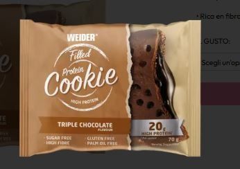 COOKIE PROTEIN 70 GR - WEIDER