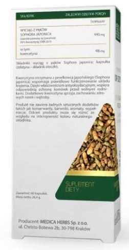 KWERCETYNA 60 CPS - MEDICA HERBS
