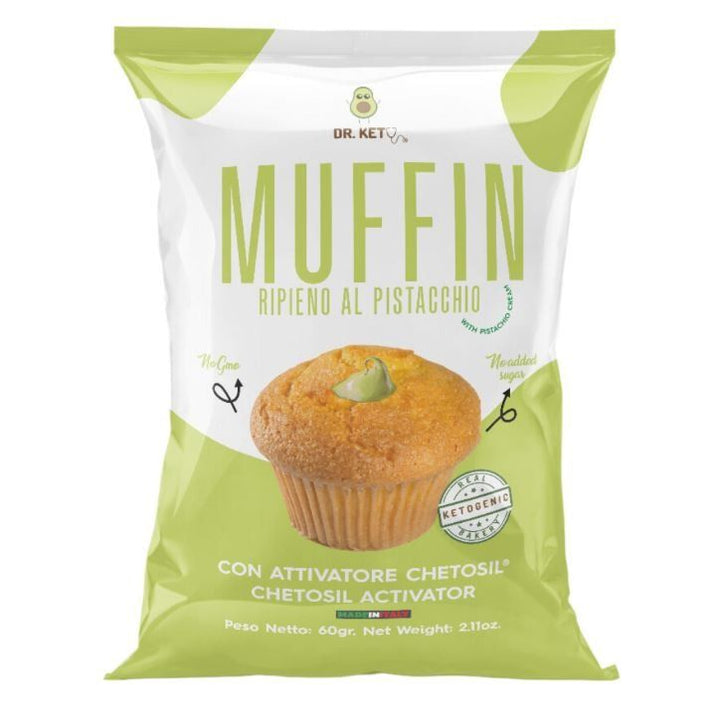 MUFFIN RIPIENO AL PISTACCHIO -  DR KETO