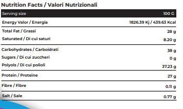 KETO CREAM DOLCE & SALATO 250 GR - BYECARB