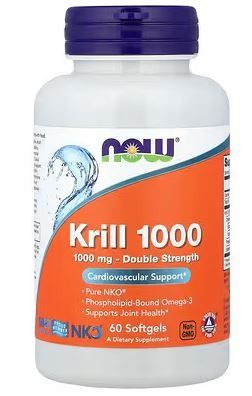 OIL KRILL 1000 MG - NOW