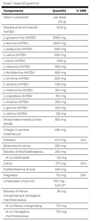 RECOVERY PURE PROFESSIONAL 2.0 450 GR - TSUNAMI