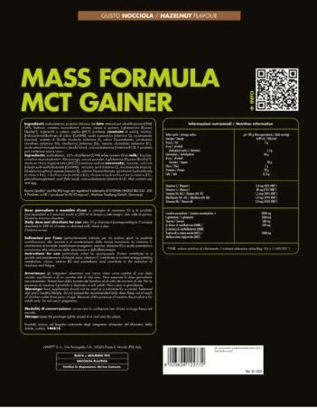 MASS FORMULA MCT GAINER 907 GR | +WATT