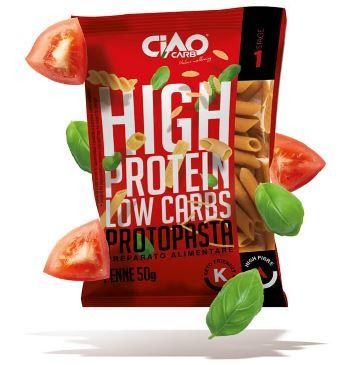 PASTA PROTEICA LOW CARB - CIAOCARB - MONODOSE 50 GR