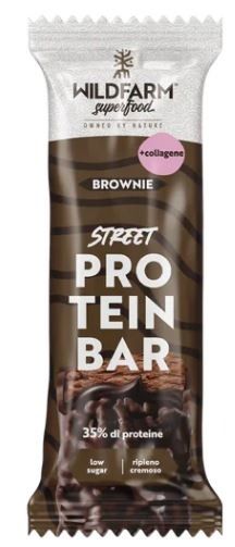 STREET PROTEIN BAR  +COLLAGENE 40GR - WILDFARM