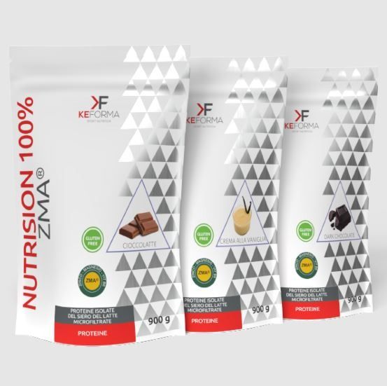 NUTRISION ISOLATE 100% ZMA 900 GR - KEFORMA