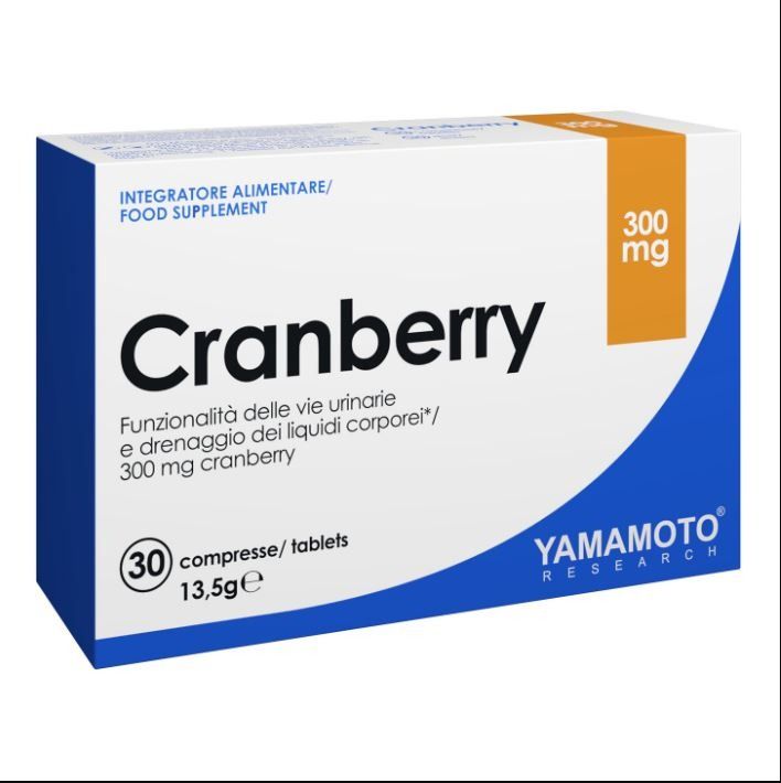 CRANBERRY 30 CPS - YAMAMOTO NUTRITION