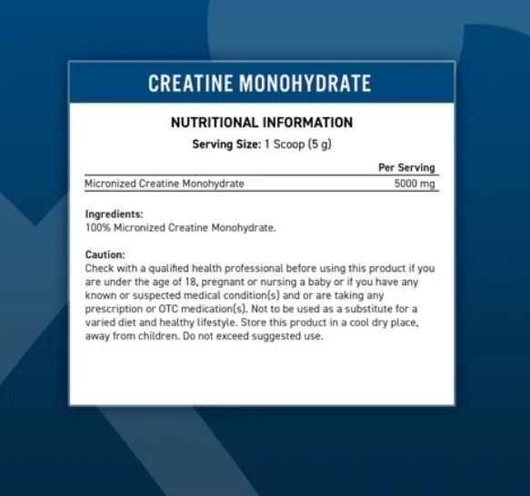 CREATINE MONOHYDRATE 250 GR - APPLIED NUTRITION