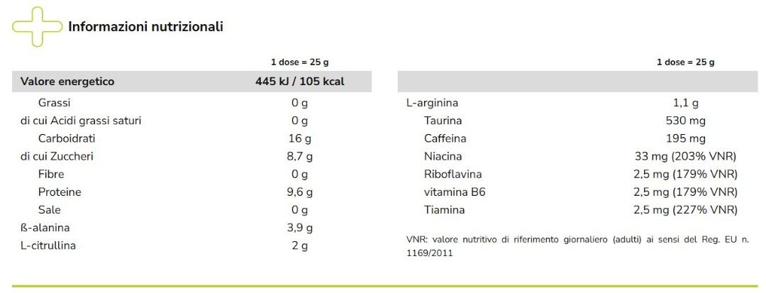 WARM UP PUMP EVOLUTION 25GR - +WATT