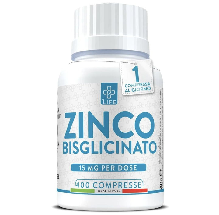 ZINCO BISGLICINATO 400 CPR | +LIFE