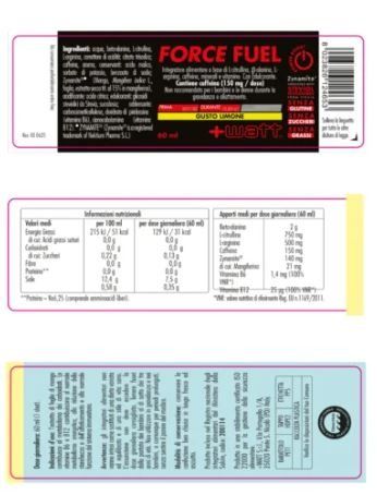 FORCE FUEL 60ML - +WATT