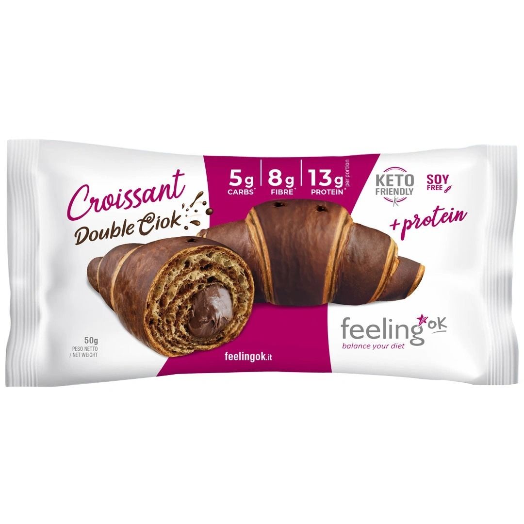 CORNETTO RIPIENO DOUBLE CIOK KETO - FEELING OK