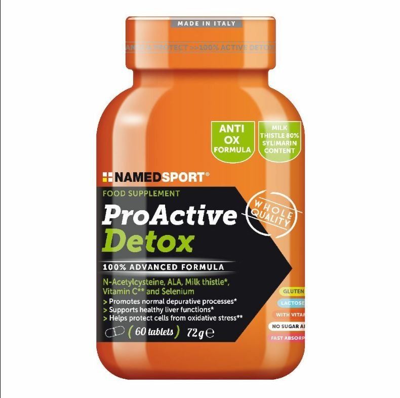 PRO ACTIVE DETOX 60 CPS - NAMED SPORT