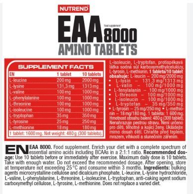 EAA 8000 300TABS - NUTREND