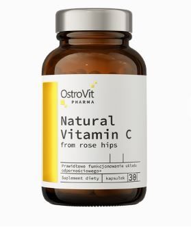 VITAMINA C NATURALE DI ROSA CANINA 30 CPS - OSTROVIT