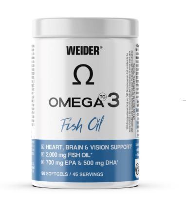 OMEGA 3 FISH OIL 90 SOFTGELS - WEIDER