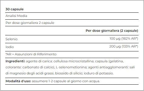 TIRIOSEL 30 CPS - YAMAMOTO NUTRITION