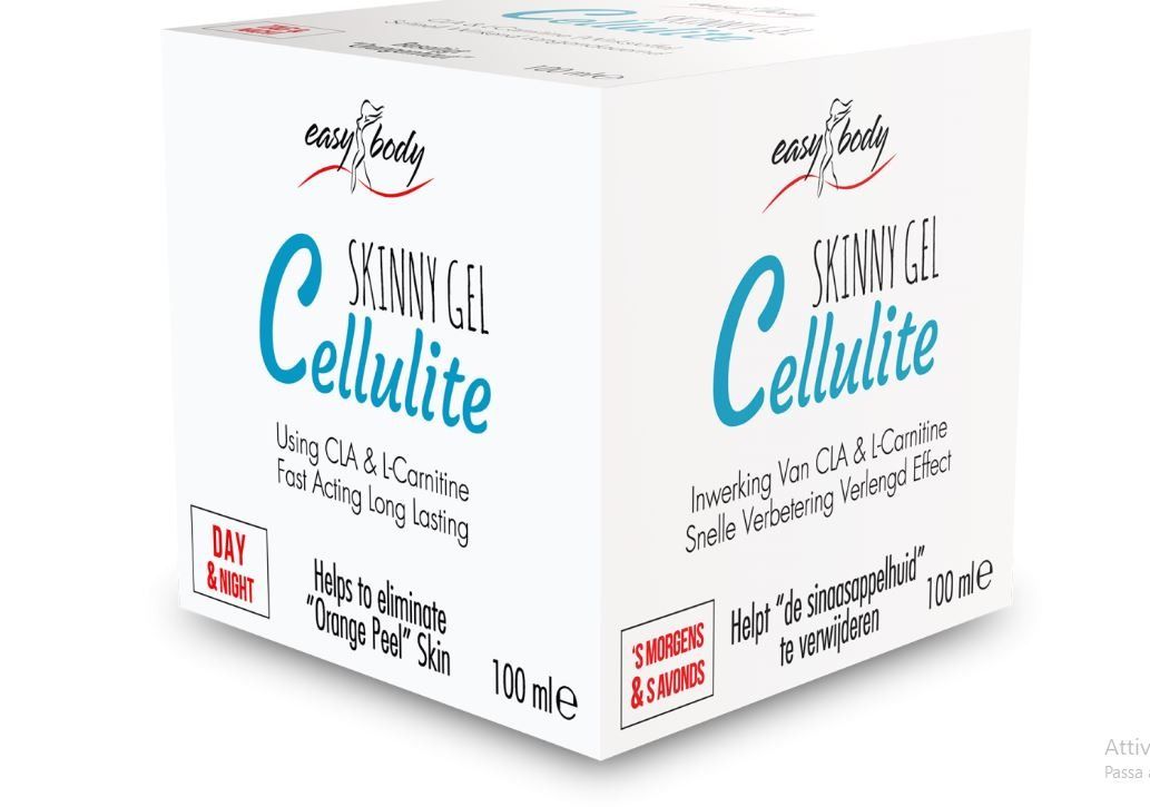 GEL ANTICELLULITE 100 ML  EASY BODY - QNT