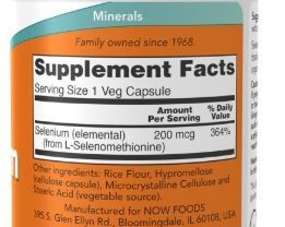 SELENIUM 100MCG 100TABS - NOW