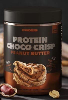 PROTEIN CHOCO CRISP PEANUT BUTTER 250 GR - PROZIS