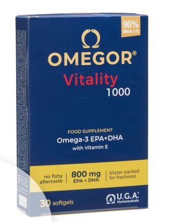 OMEGA 3 + VTAMINA E 30SOFT - OMEGOR VITALITY