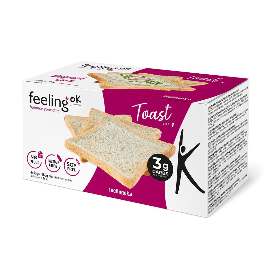 TOAST 4x40 gr - FEELING OK