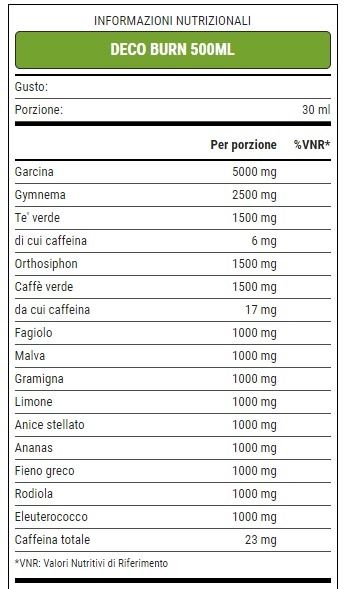 DECO BURN 500 ML - WHY NATURE