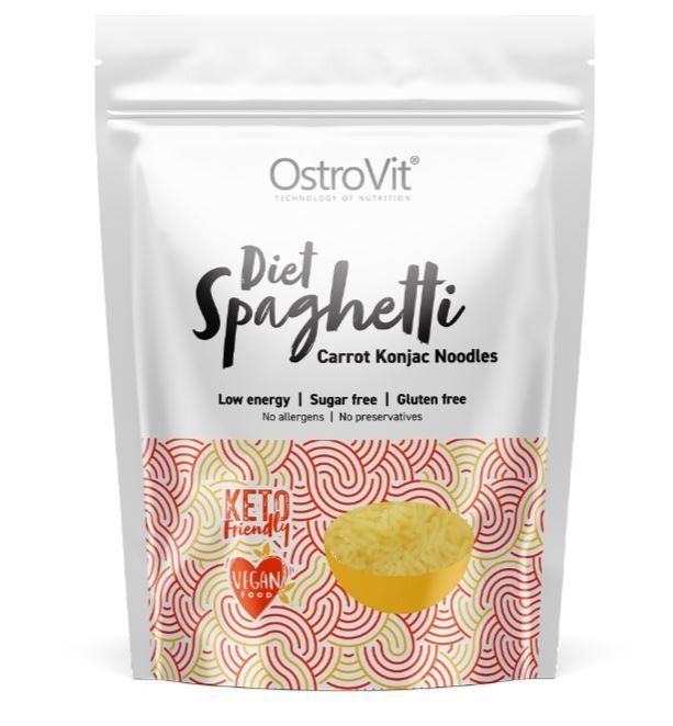 SPAGHETTI DI KONJAC E CAROTE 400 GR - OSTROVIT