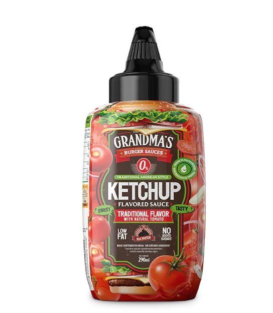 SALSA KETCHUP 290 ML - MAX PROTEIN