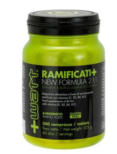 BCAA 2.1.1 RAMIFICATI+ 300 CPR | +WATT