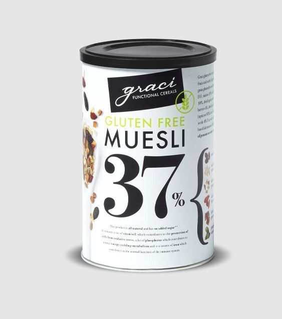 MUESLI GLUTEN FREE 37% 400 GR  - GRACI