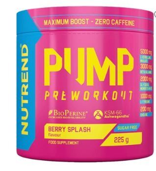 PUMP PRE WORKOUT 225 GR - NUTREND