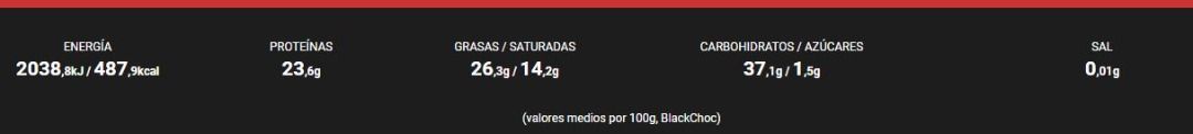 BLACK MAX  TOTAL CHOC 100 GR - MAX PROTEIN