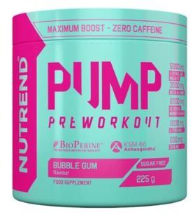 PUMP PRE WORKOUT 225 GR - NUTREND