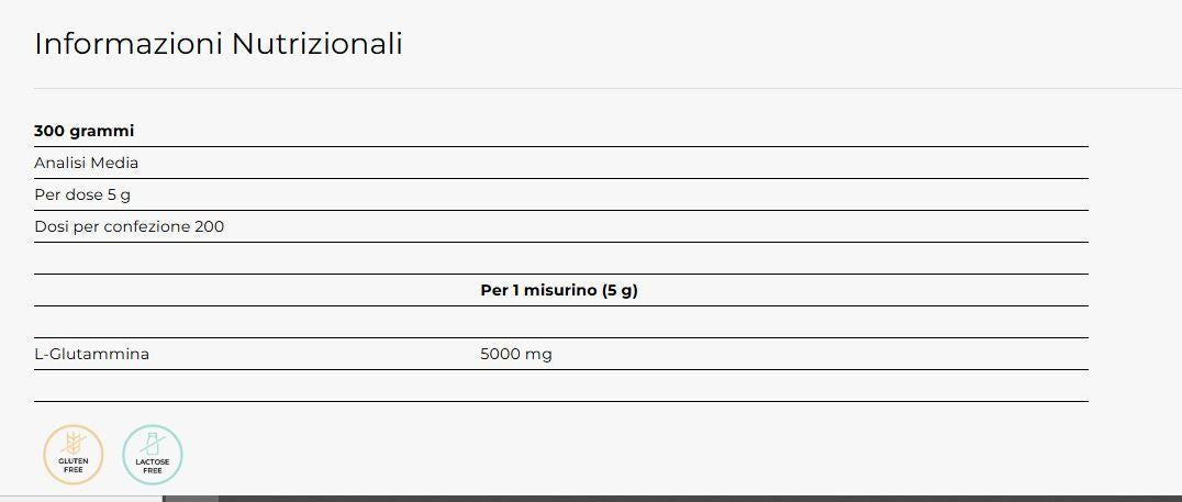 GLUTAMINE POWDER  300GR - YAMAMOTO