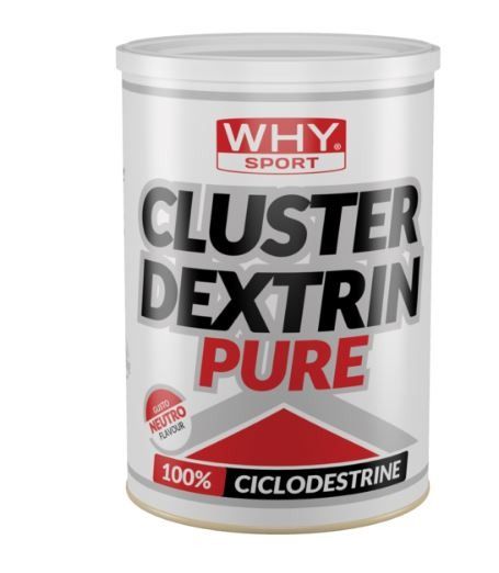 CLUSTER DEXTRINE PURE 100% CICLODESTRINE 500GR NEUTRO - WHY SPORT