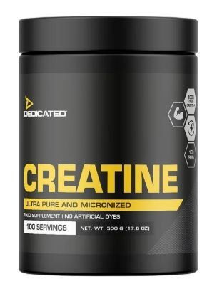 CREATINE ULTRA PURE AND MICRONIZED 500G - DEDICATED