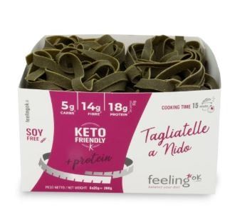 TAGLIATELLE A NIDO AGLI SPINACI  200GR - FEELING