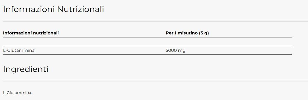 GLUTAMINE POWDER 600GR - YAMAMOTO