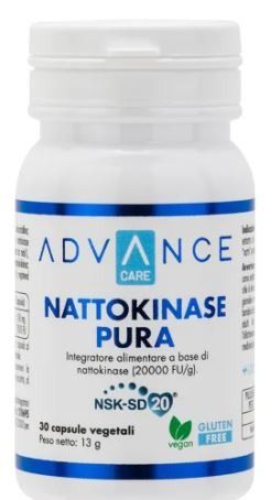 NATTOKINASE PURA 30CPS - ADVANCE CARE -  +WATT