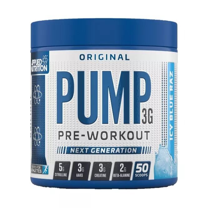 PUMP PRE-WORKOUT ZERO CAFFEINE - APPLIED NUTRITION