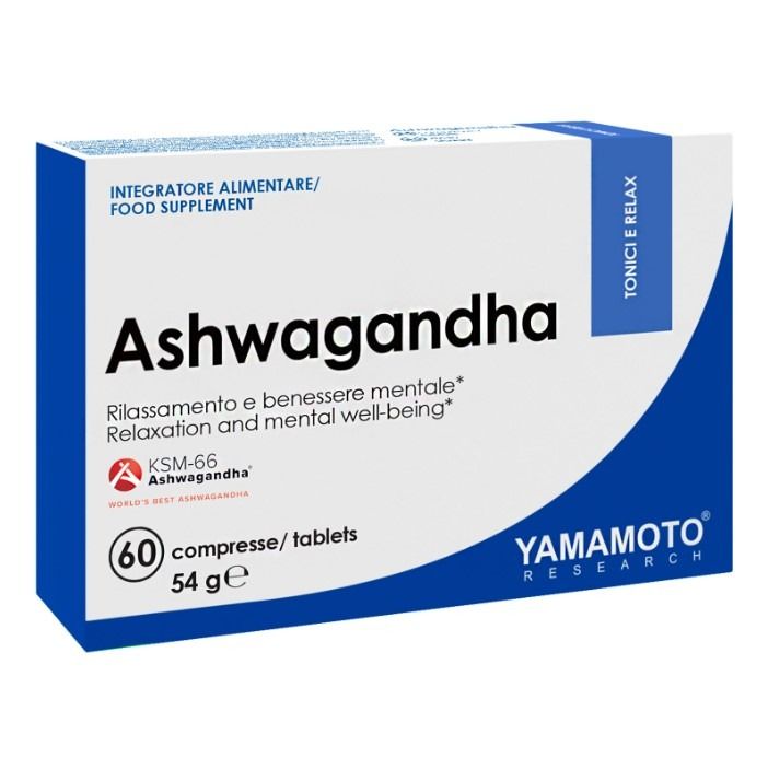 ASHWAGANDHA KSM-66® 60 CPS - YAMAMOTO NUTRITION