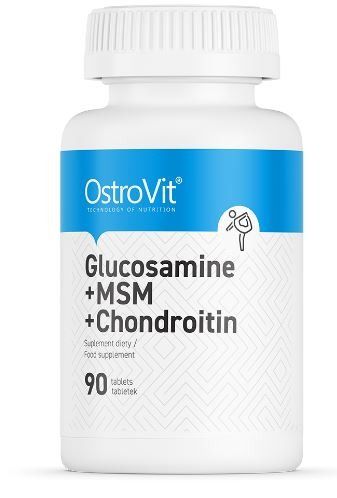 GLUCOSAMINA + MSM + CONDROITINA 90 CPR - OSTROVIT -