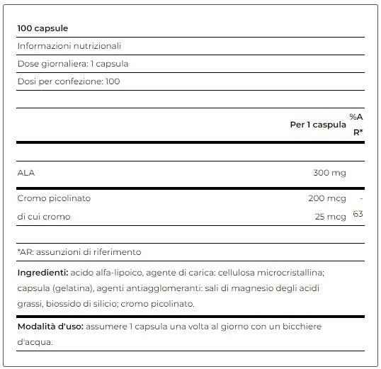 LIPOIC-CR 100 CPS - YAMAMOTO NUTRITION